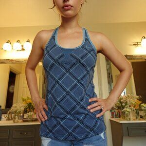 Vintage Nike Tartan Plaid Racerback Tank